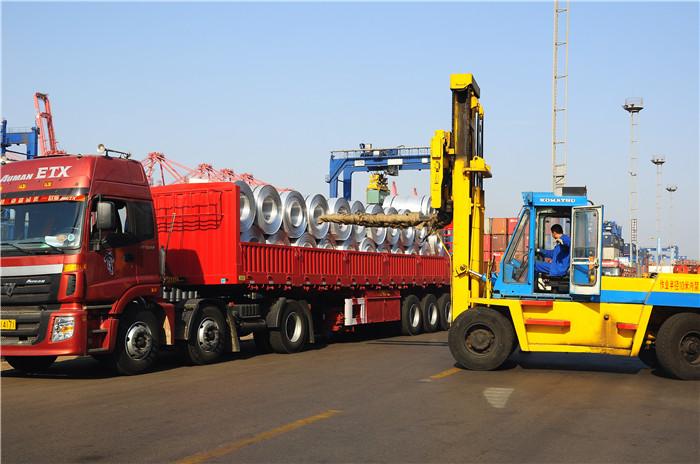 發(fā)貨現場